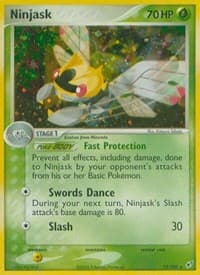 Ninjask - EX Deoxys - Pokemon card
