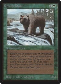 Grizzly Bears - Beta Edition - Magic: The Gathering card