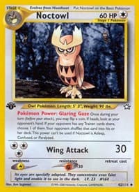 Noctowl - Neo Genesis - Pokemon card