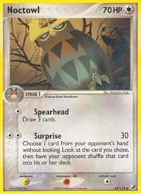 Noctowl - EX Unseen Forces - Pokemon card