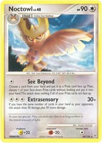 Noctowl - Diamond and Pearl - Pokemon card