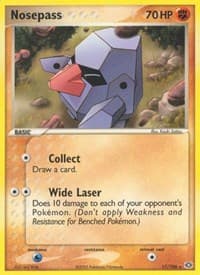 Nosepass - EX Emerald - Pokemon card