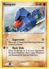 Nosepass - EX Holon Phantoms - Pokemon card