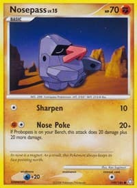 Nosepass - Legends Awakened - Pokemon card
