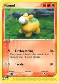Numel - EX Dragon - Pokemon card