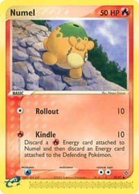 Numel - EX Dragon - Pokemon card