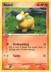 Numel - EX Trainer Kit 1: Latias & Latios - Pokemon card