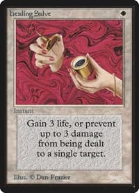 Healing Salve - Beta Edition - Magic: The Gathering card