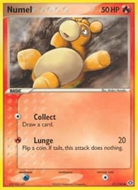 Numel - EX Emerald - Pokemon card