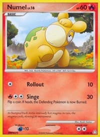 Numel - Legends Awakened - Pokemon card