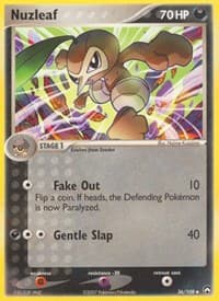 Nuzleaf - EX Power Keepers - Pokemon card