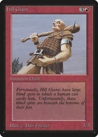 Hill Giant - Beta Edition - Magic: The Gathering card
