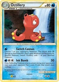 Octillery - Unleashed - Pokemon card