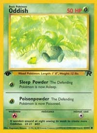 Oddish - Team Rocket - Pokemon card