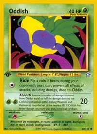 Oddish - Neo Genesis - Pokemon card