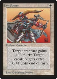 Holy Armor - Beta Edition - Magic: The Gathering card