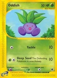Oddish - Expedition - Pokemon card