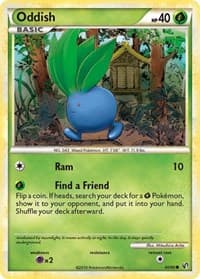 Oddish - Undaunted - Pokemon card