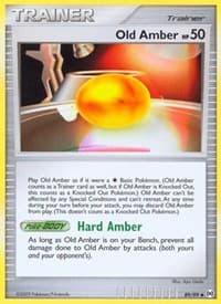 Old Amber - Arceus - Pokemon card