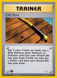 Old Rod - Neo Revelation - Pokemon card