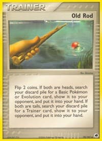 Old Rod - EX Dragon Frontiers - Pokemon card