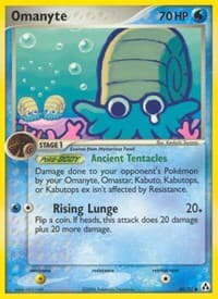 Omanyte - EX Legend Maker - Pokemon card