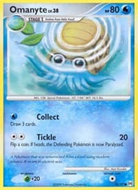 Omanyte - Arceus - Pokemon card