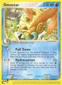 Omastar - EX Sandstorm - Pokemon card