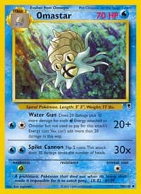 Omastar - Legendary Collection - Pokemon card