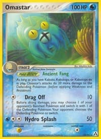 Omastar - EX Legend Maker - Pokemon card