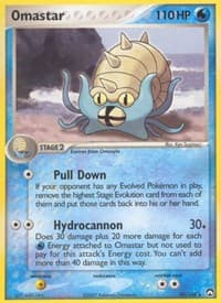 Omastar - EX Power Keepers - Pokemon card