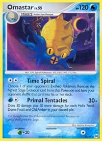 Omastar - Arceus - Pokemon card