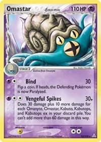 Omastar (Delta Species) - EX Holon Phantoms - Pokemon card