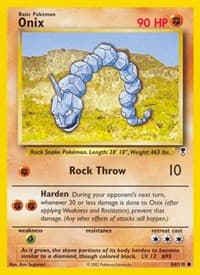 Onix - Legendary Collection - Pokemon card