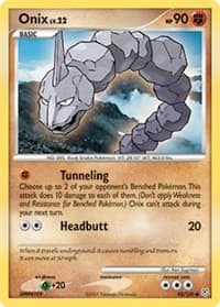 Onix - Diamond and Pearl - Pokemon card