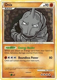 Onix (56) - Unleashed - Pokemon card