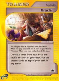Oracle - Skyridge - Pokemon card