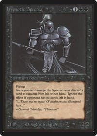 Hypnotic Specter - Beta Edition - Magic: The Gathering card
