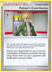 Palmer's Contribution - Supreme Victors - Pokemon card