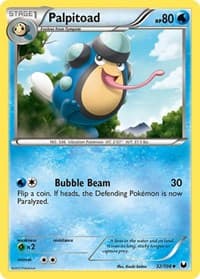 Palpitoad - Dark Explorers - Pokemon card