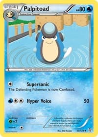 Palpitoad - Dragons Exalted - Pokemon card