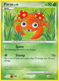 Paras - Supreme Victors - Pokemon card