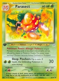 Parasect - Neo Revelation - Pokemon card