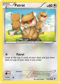 Patrat - Boundaries Crossed - Pokemon card