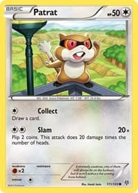 Patrat (111) - Plasma Storm - Pokemon card