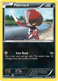 Pawniard (75) - Noble Victories - Pokemon card