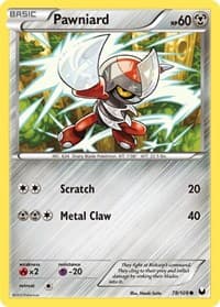 Pawniard - Dark Explorers - Pokemon card