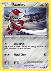 Pawniard - XY Base Set - Pokemon card