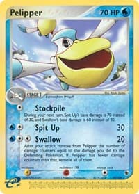 Pelipper - EX Ruby and Sapphire - Pokemon card