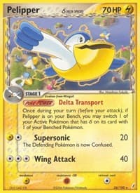 Pelipper (Delta Species) - EX Crystal Guardians - Pokemon card